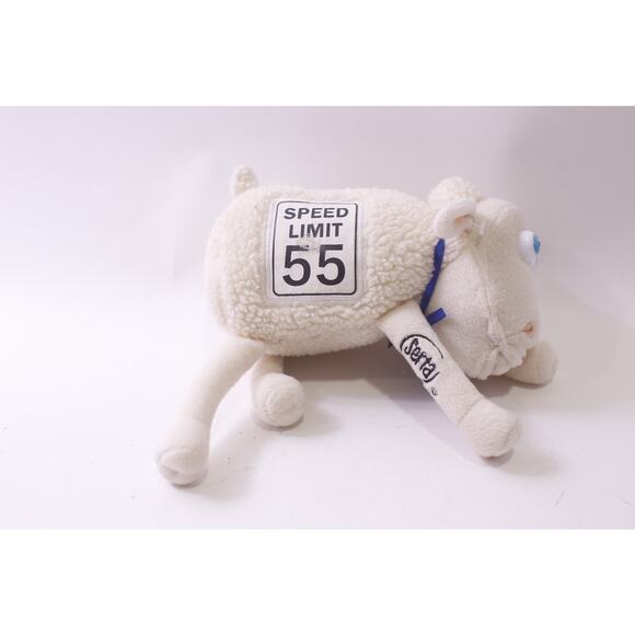 Serta, Speed Limit 55, Sheep, Soft Toy, Stuffed Animal, Vintage ~ 250729-WH 1333 - Picture 1 of 3
